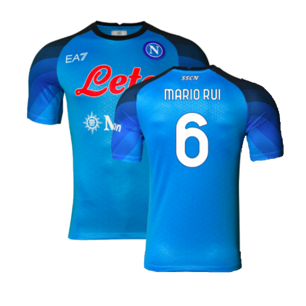 2022-2023 Napoli Home Authentic Shirt (Mario Rui 6)