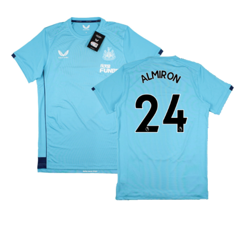 2022-2023 Newcastle Coaches Travel Tee (Sky Blue) (ALMIRON 24)