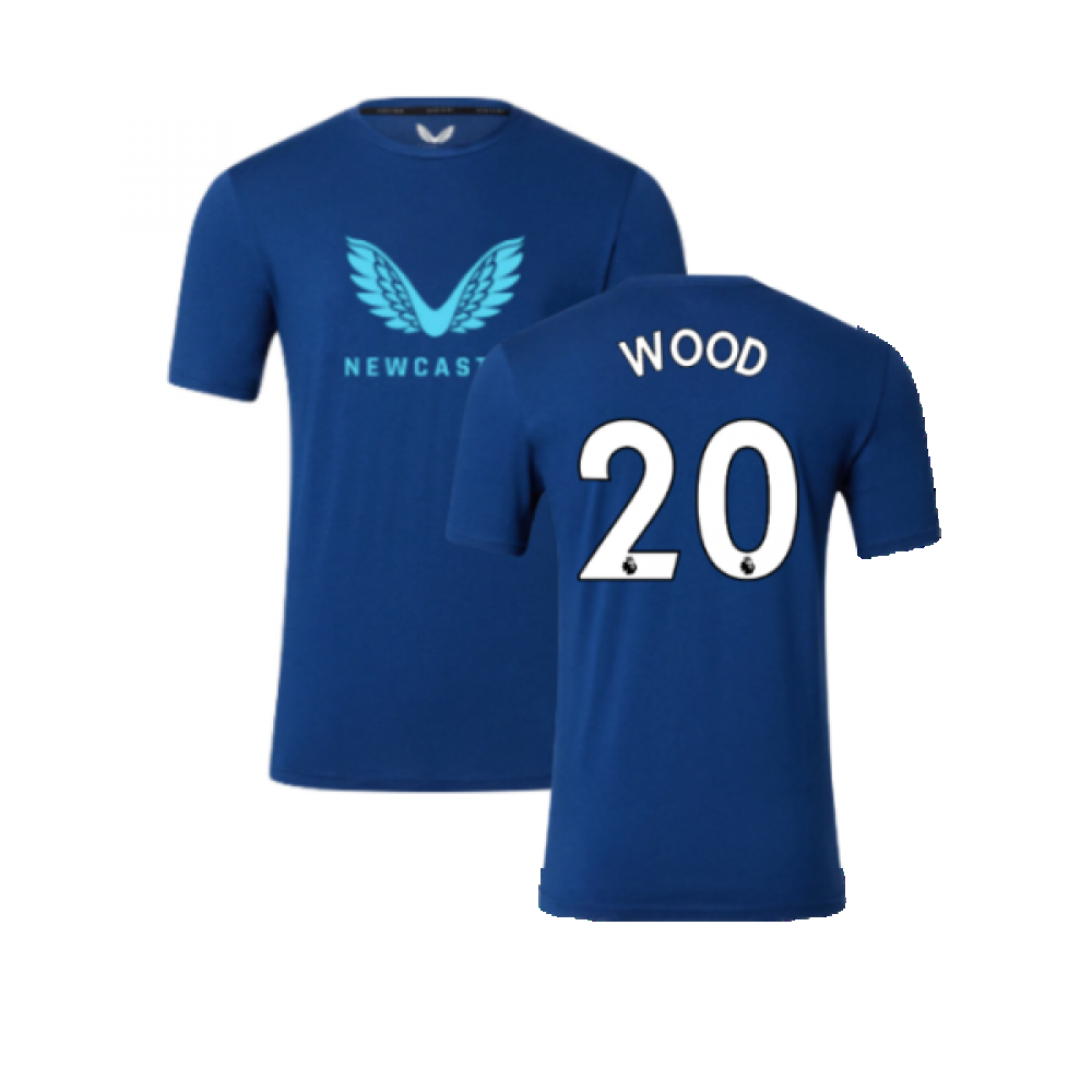 2022-2023 Newcastle Players Travel Tee (Ink Blue) (WOOD 20)