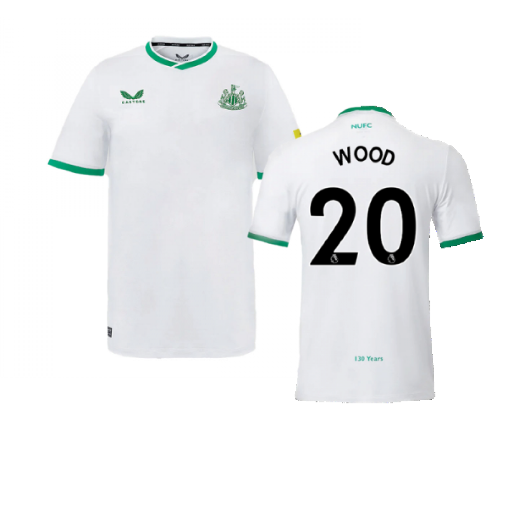 2022-2023 Newcastle United Away Shirt (Kids) (WOOD 20)