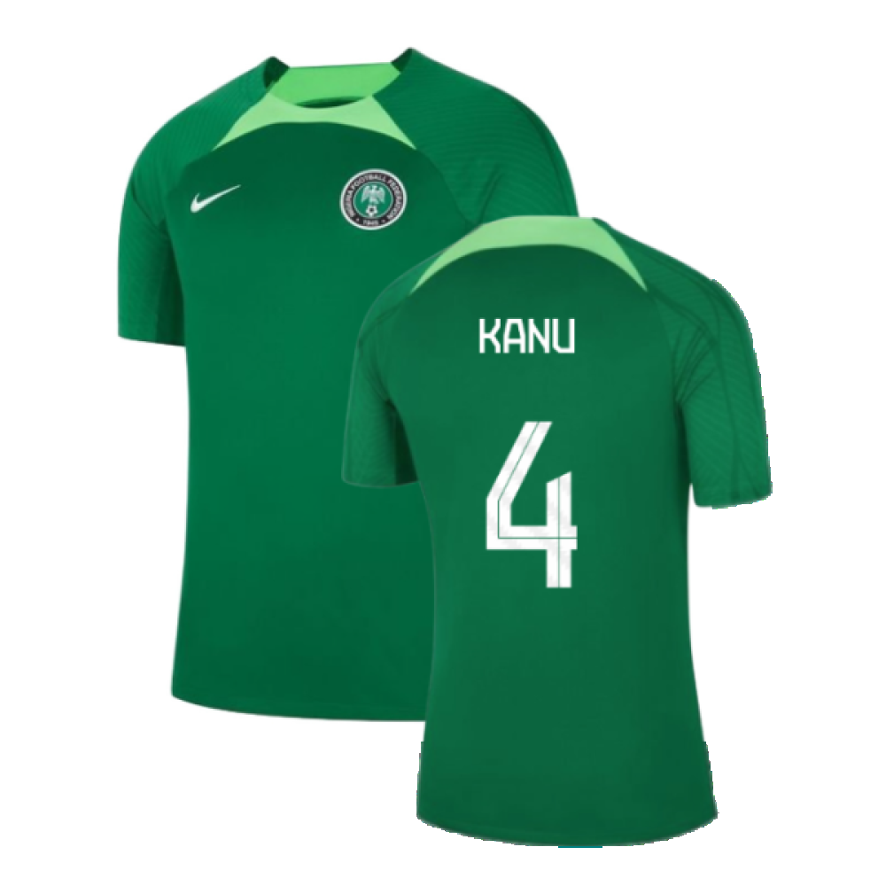 2022-2023 Nigeria Dri-Fit Training Shirt (Green) (KANU 4)