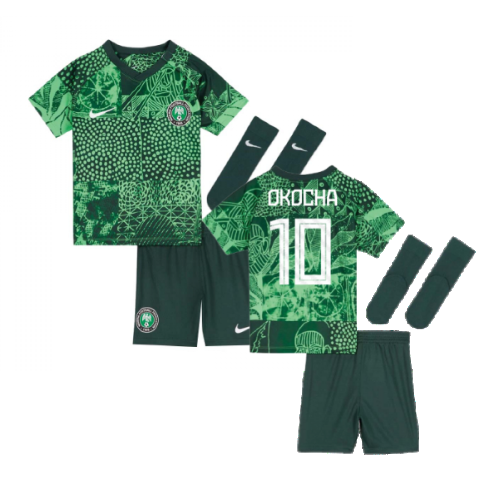 2022-2023 Nigeria Home Baby Kit (OKOCHA 10)