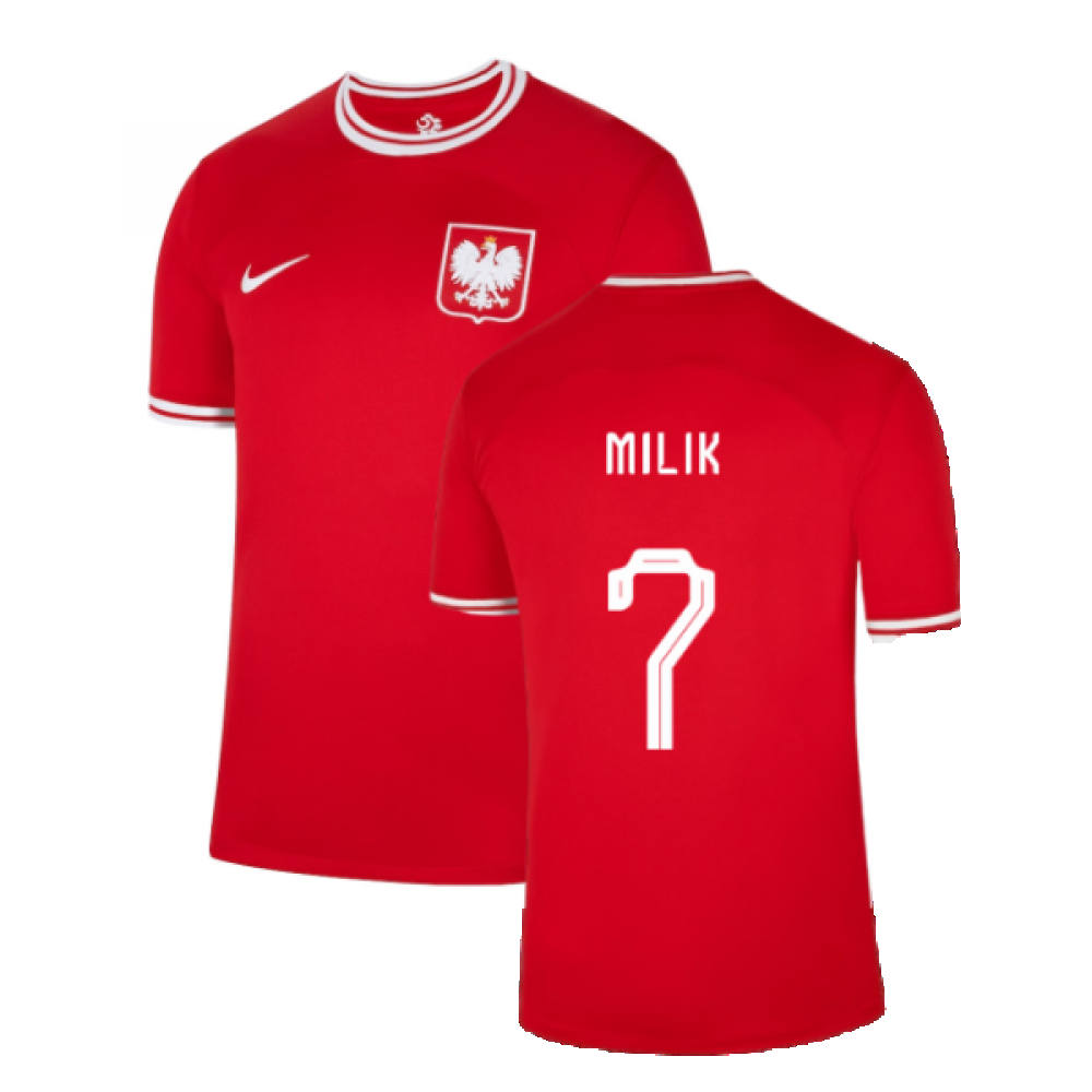 2022-2023 Poland Away Shirt (Kids) (Milik 7)