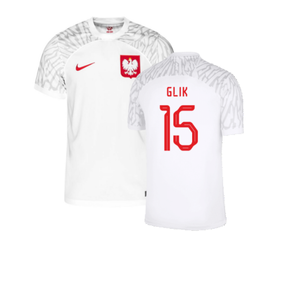 2022-2023 Poland Home Shirt (Glik 15)