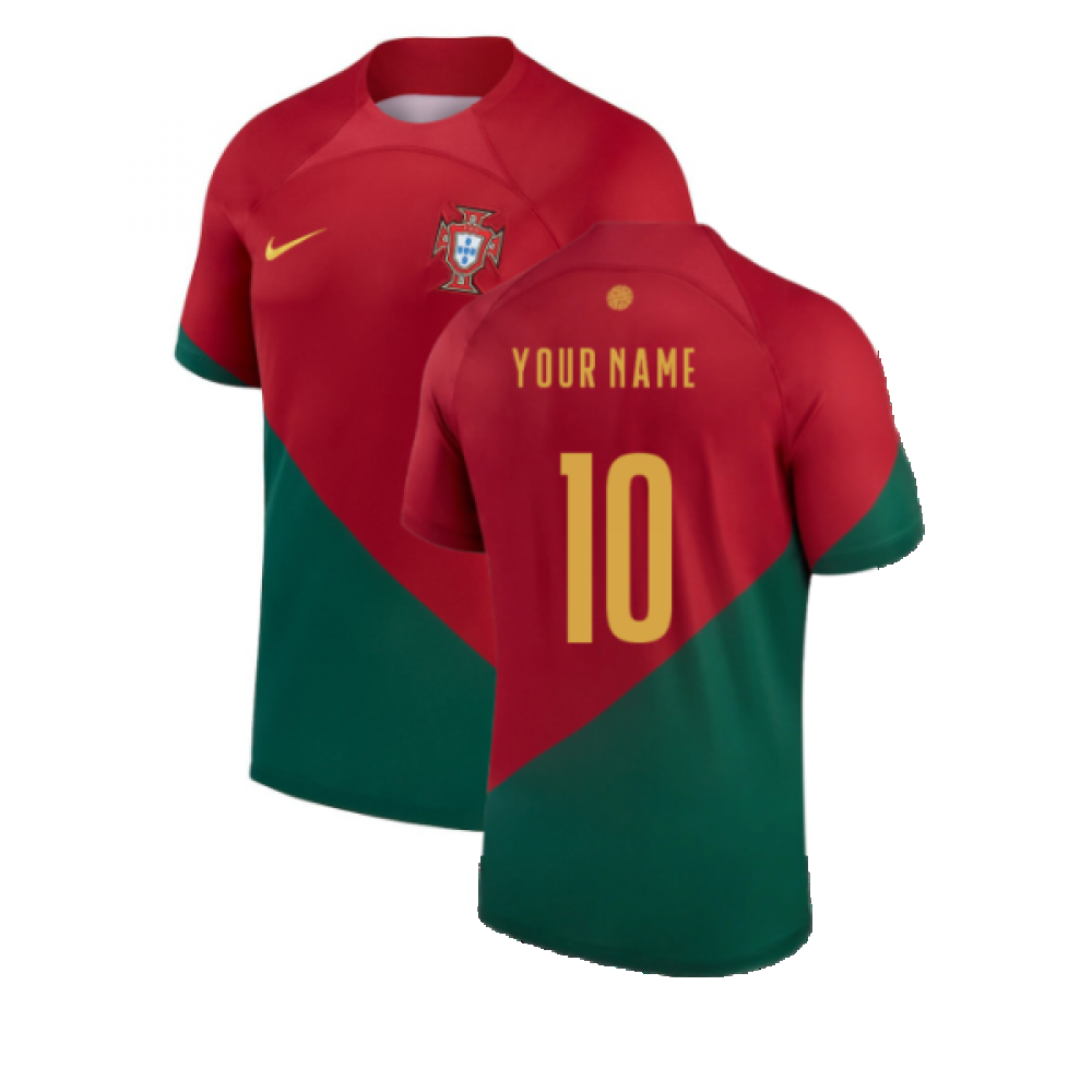 2022-2023 Portugal Home Shirt (Kids) (Your Name)