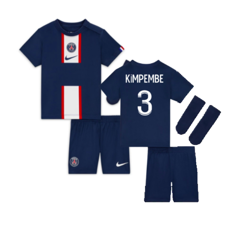 2022-2023 PSG Little Boys Home Kit (KIMPEMBE 3)