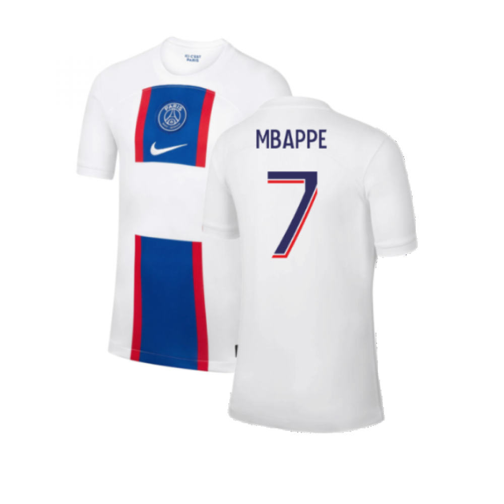 2022-2023 PSG Third Shirt (Kids) (MBAPPE 7)