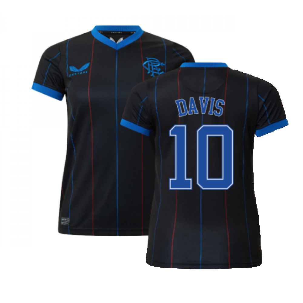 2022-2023 Rangers Fourth Shirt (Ladies) (DAVIS 10)