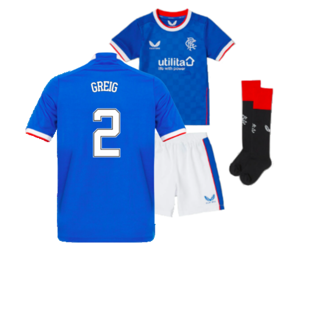 2022-2023 Rangers Home Mini Kit (GREIG 2)