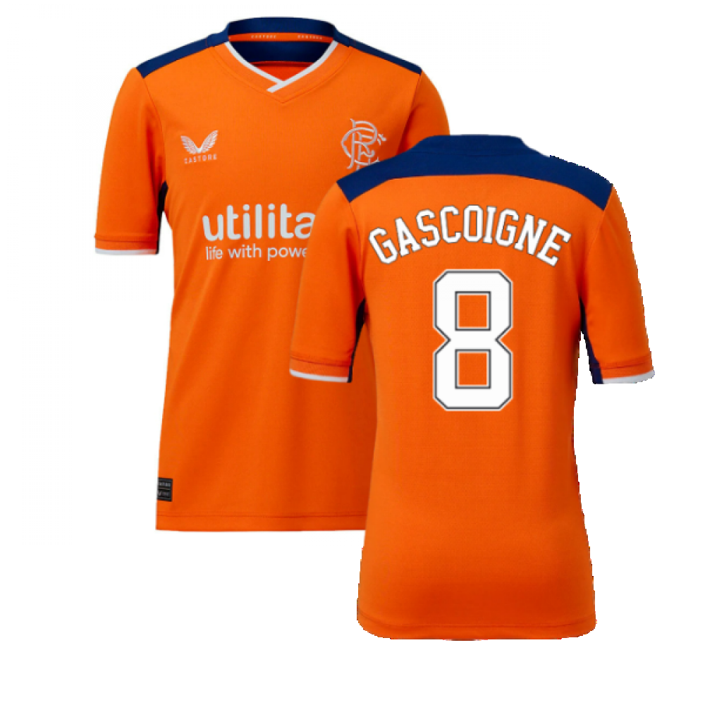 2022-2023 Rangers Third Shirt (Kids) (GASCOIGNE 8)