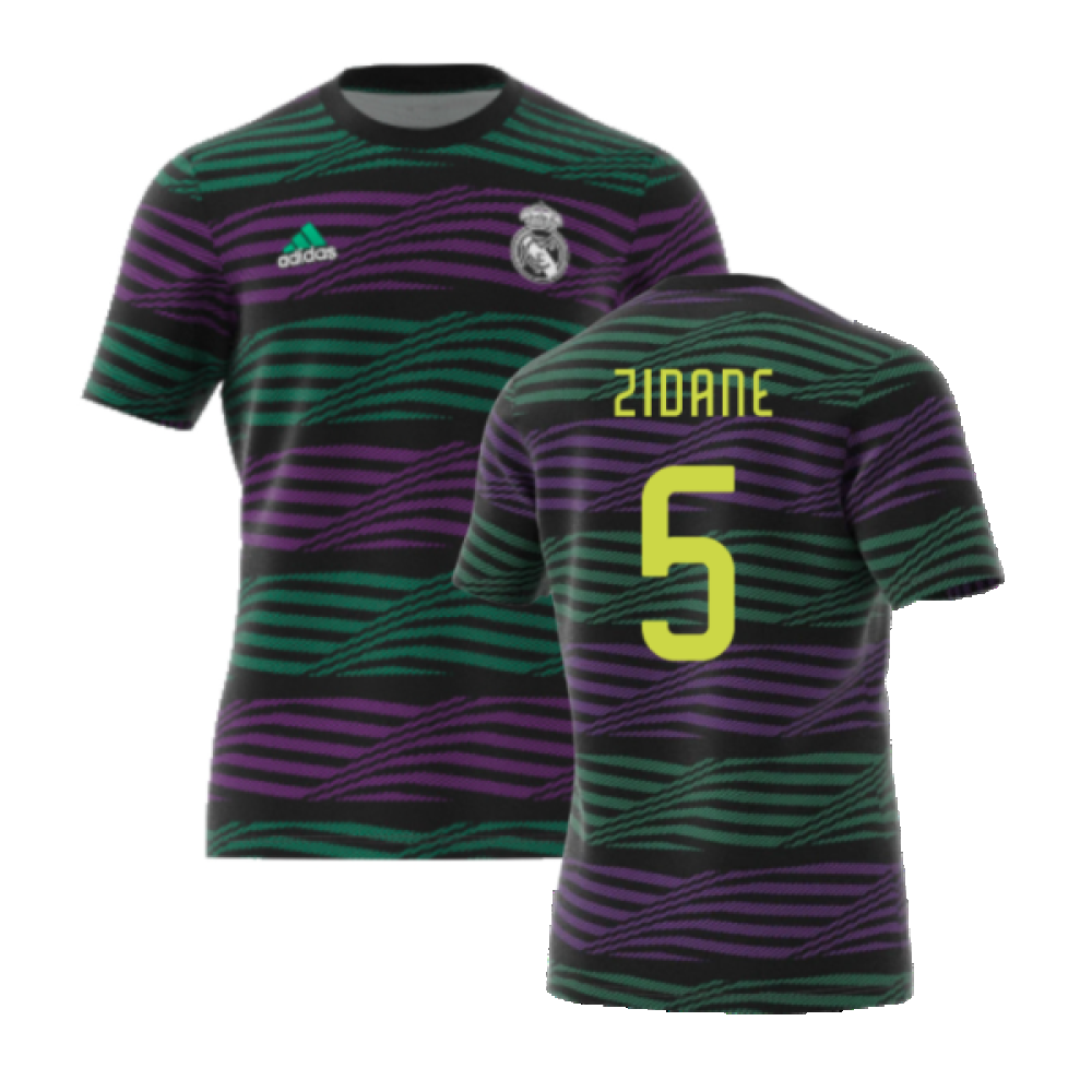 2022-2023 Real Madrid Pre-Match Jersey (ZIDANE 5)