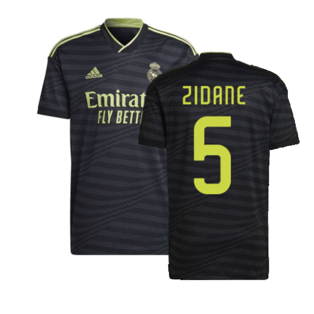 2022-2023 Real Madrid Third Shirt (ZIDANE 5)