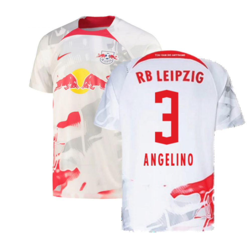 2022-2023 Red Bull Leipzig Home Shirt (White) (ANGELINO 3)