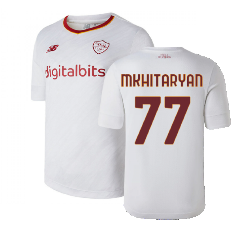 2022-2023 Roma Away Shirt (MKHITARYAN 77)