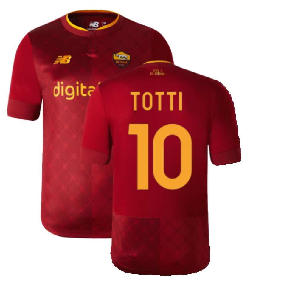 2022-2023 Roma Home Shirt (TOTTI 10)