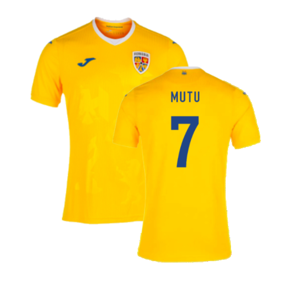 2022-2023 Romania Home Shirt (MUTU 7)