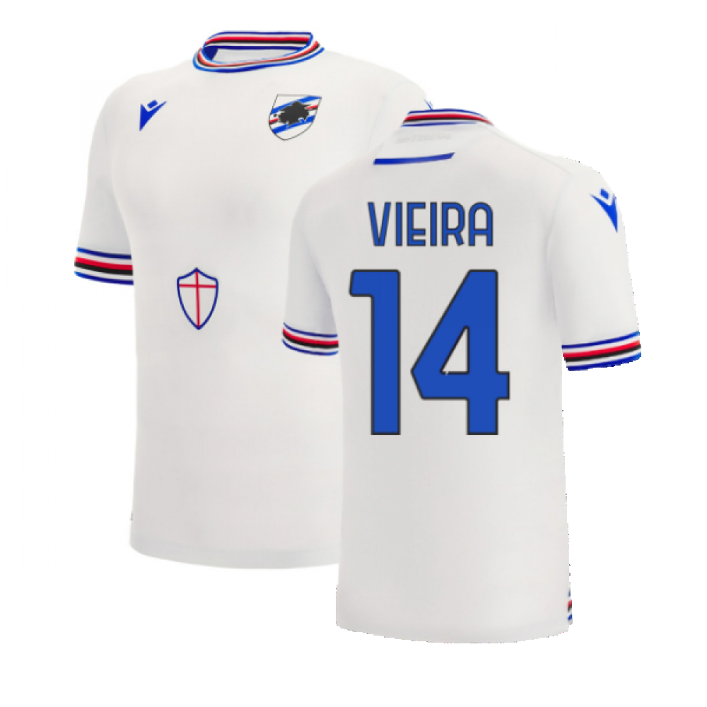 2022-2023 Sampdoria Away Shirt (VIEIRA 14)