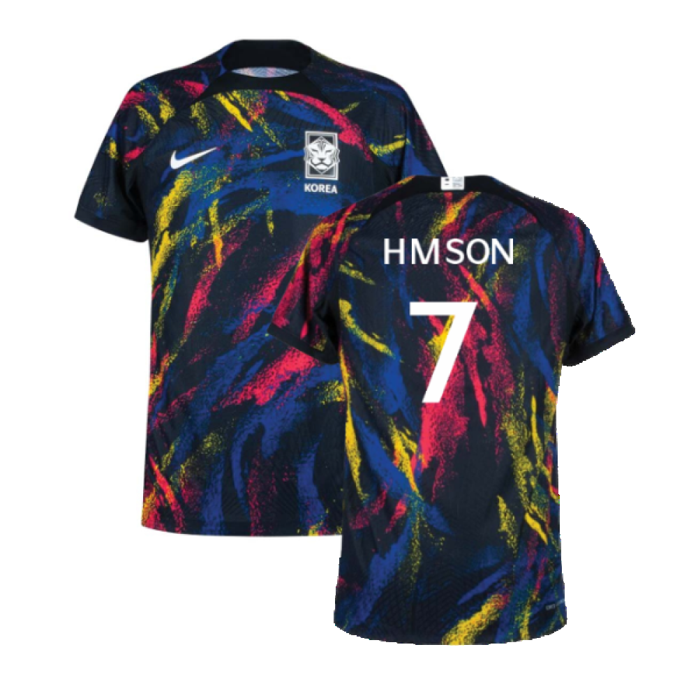 2022-2023 South Korea Away Match Vapor Shirt (H M SON 7)