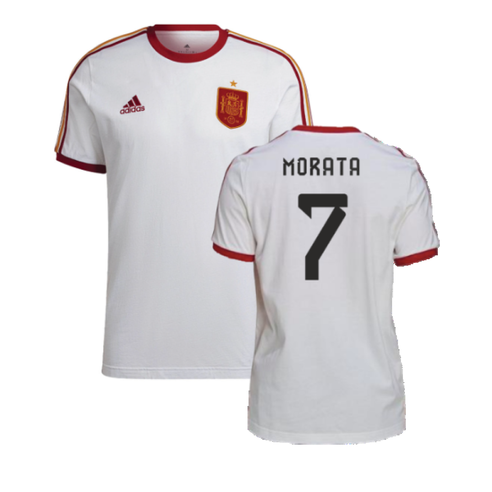 2022-2023 Spain DNA 3S Tee (White) (Morata 7)