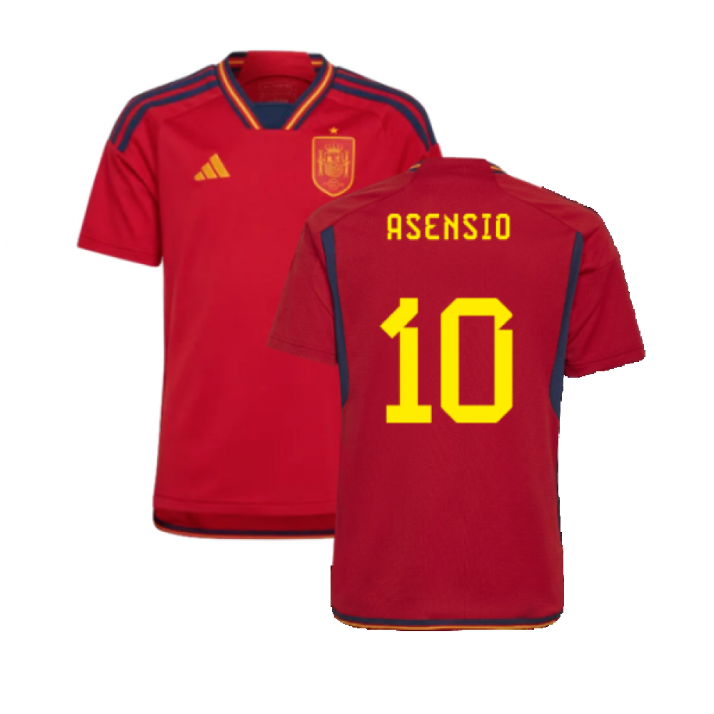 2022-2023 Spain Home Shirt (Kids) (Asensio 10)