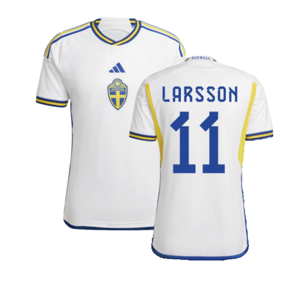 2022-2023 Sweden Away Shirt (LARSSON 11)