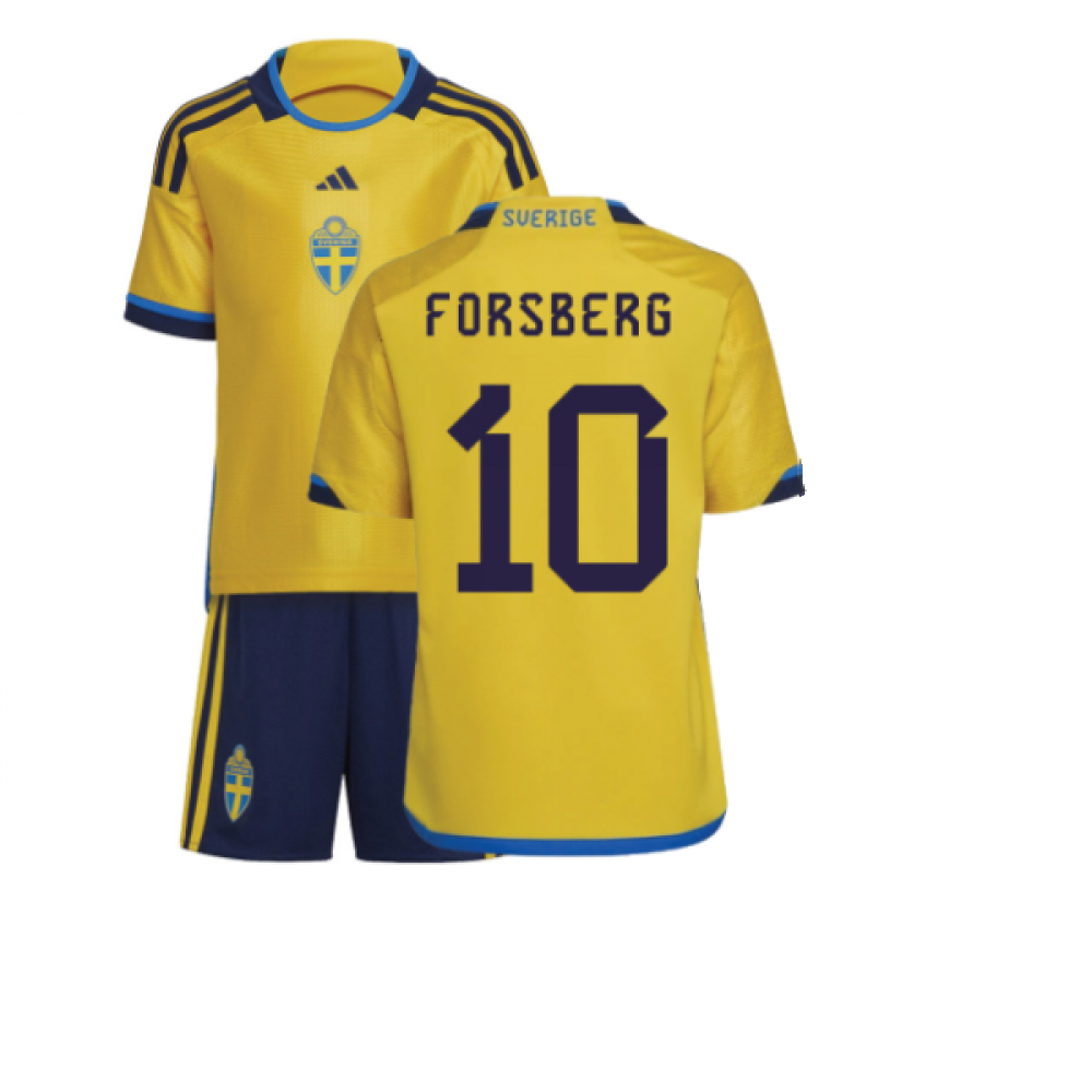 2022-2023 Sweden Home Mini Kit (FORSBERG 10)