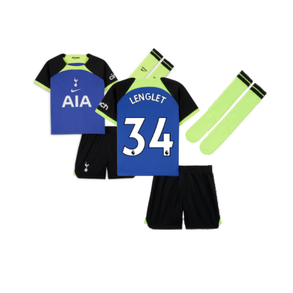 2022-2023 Tottenham Away Mini Kit (LENGLET 34)