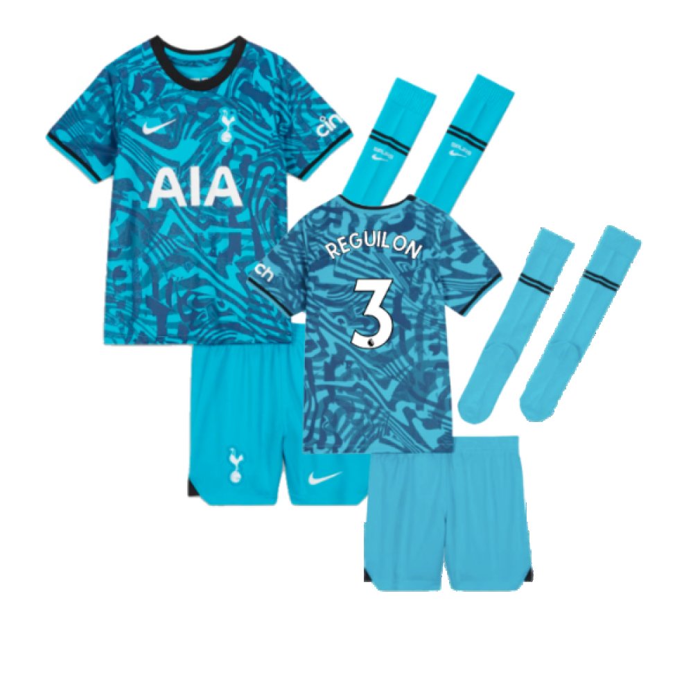 2022-2023 Tottenham Little Boys Third Mini Kit (REGUILON 3)