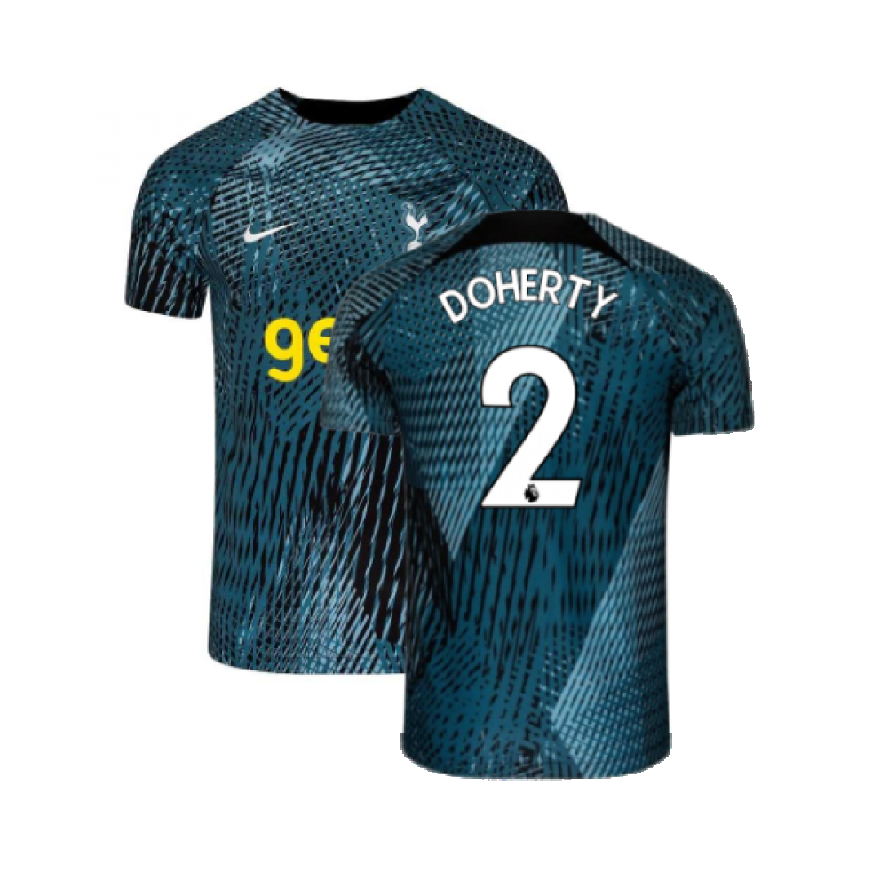 2022-2023 Tottenham Pre-Match Training Shirt (Rift Blue) (DOHERTY 2)