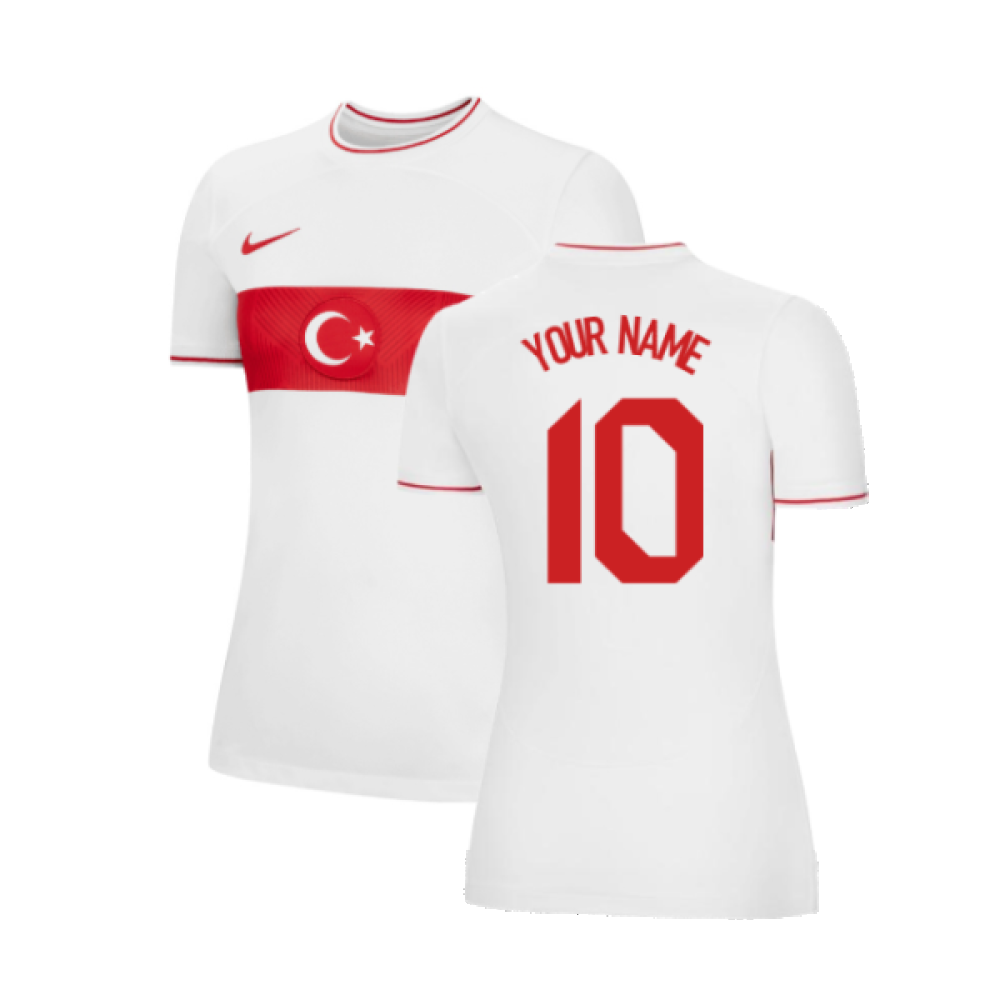 2022-2023 Turkey Home Shirt (Ladies) (Your Name)