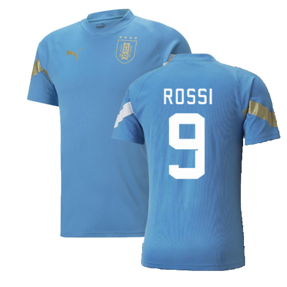 2022-2023 Uruguay Training Jersey (Blue) (ROSSI 9)