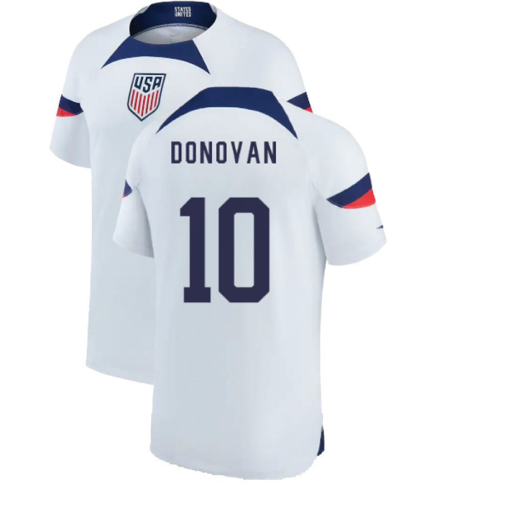 2022-2023 USA United States Home Shirt (DONOVAN 10)