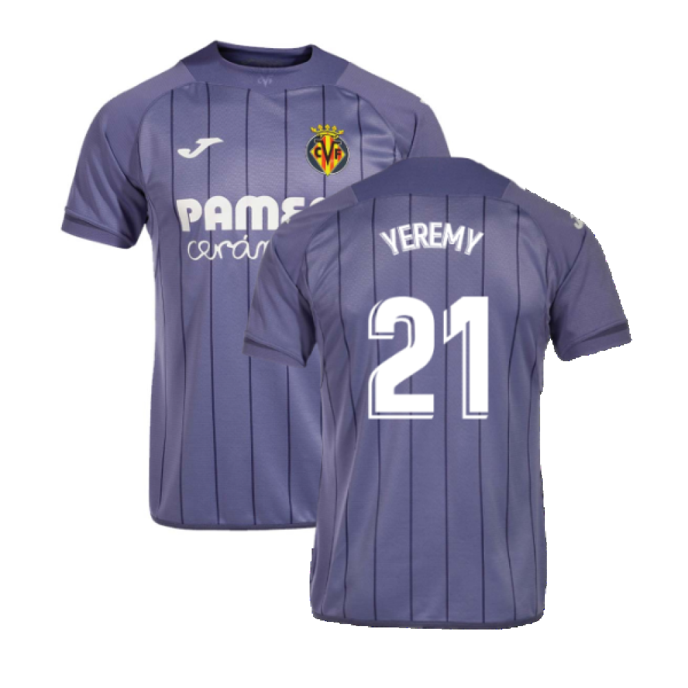 2022-2023 Villareal Away Shirt (YEREMY 21)