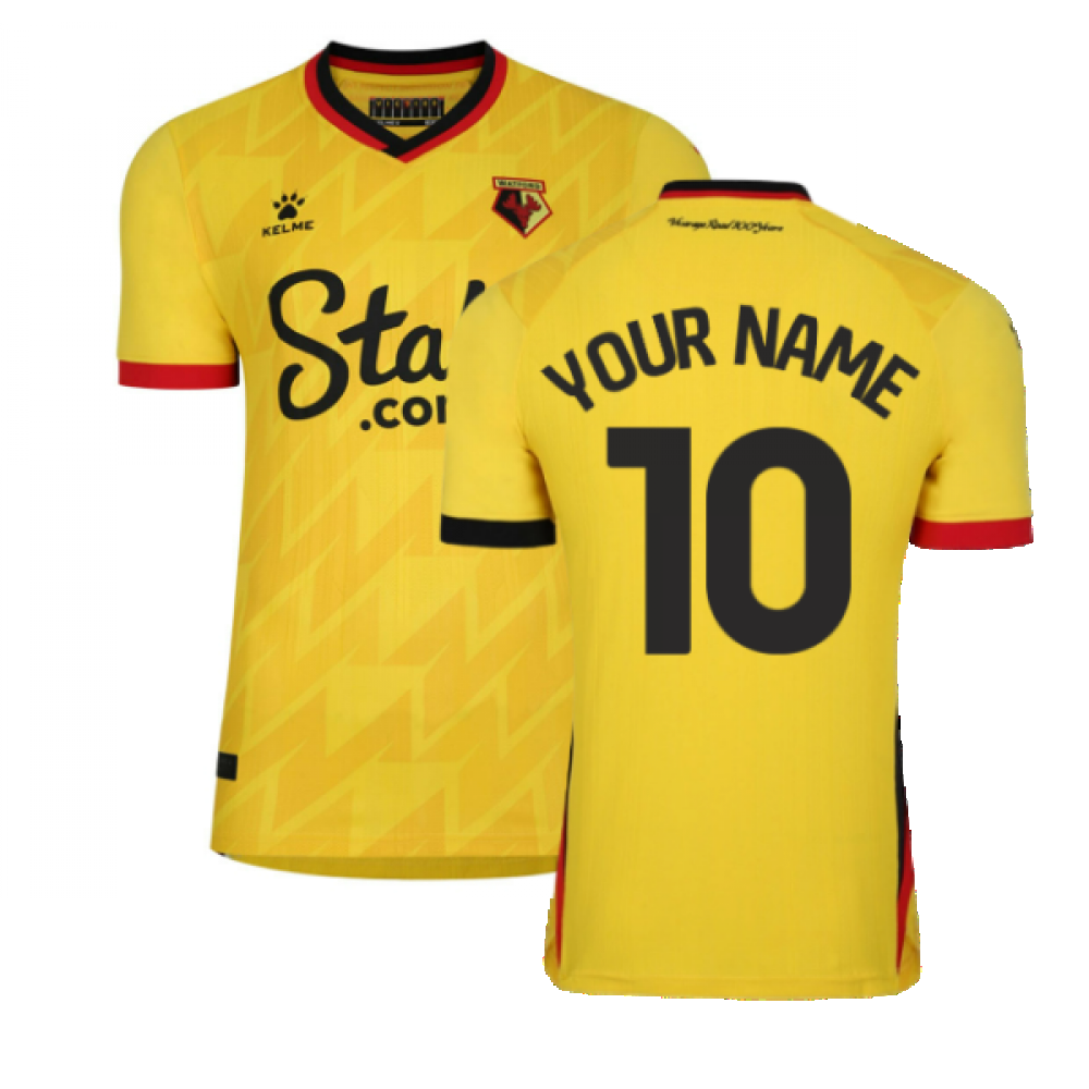 2022-2023 Watford Home Shirt (Your Name)