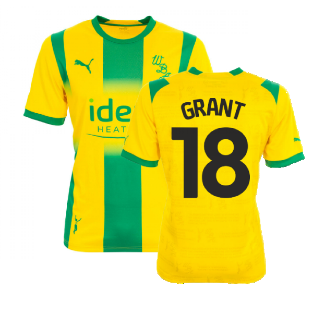 2022-2023 West Bromwich Albion Away Shirt (GRANT 18)