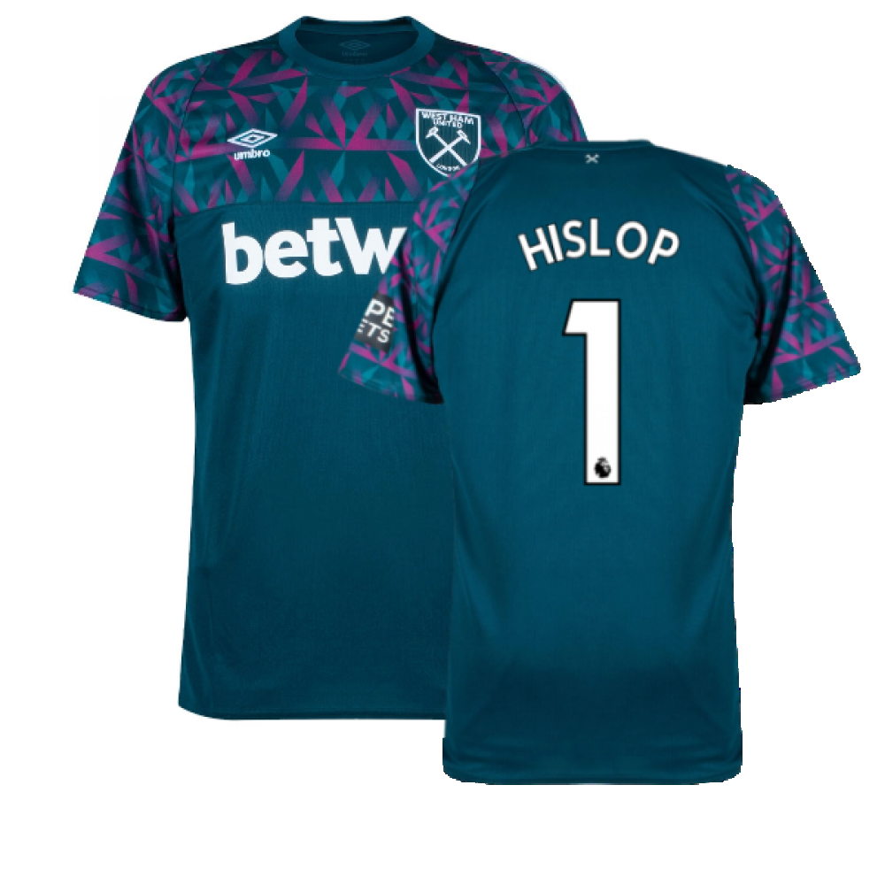 2022-2023 West Ham Home Goalkeeper Shirt (HISLOP 1)