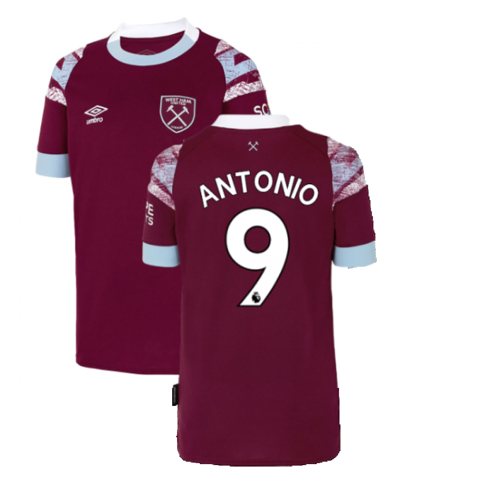 2022-2023 West Ham Home Shirt (Kids) (ANTONIO 9)