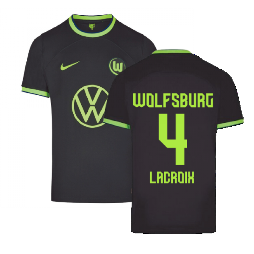 2022-2023 Wolfsburg Away Shirt (LACROIX 4)