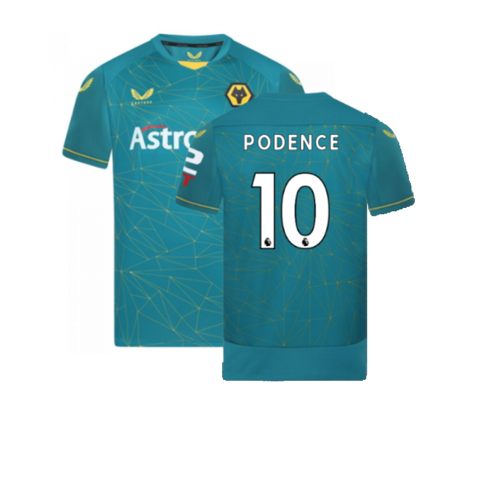 2022-2023 Wolves Away Shirt (PODENCE 10)