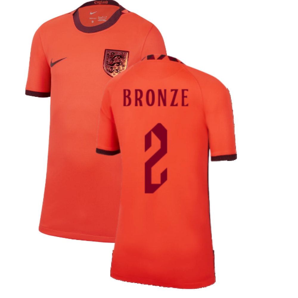 2022 England Away Shirt (Kids) (BRONZE 2)