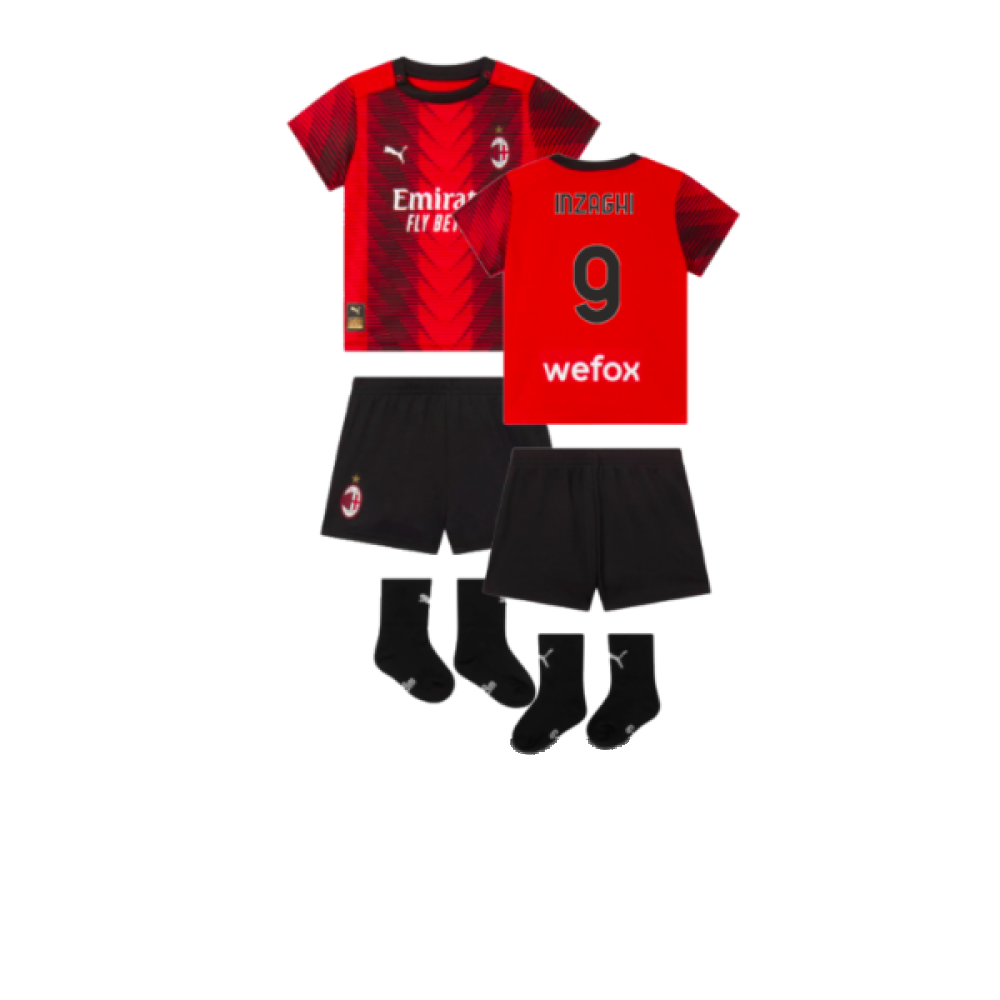 2023-2024 AC Milan Home Baby Kit (Inzaghi 9)