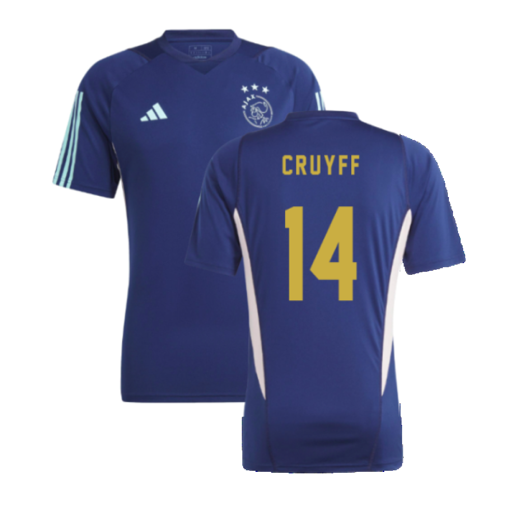 2023-2024 Ajax Training Jersey (Navy) (CRUYFF 14)