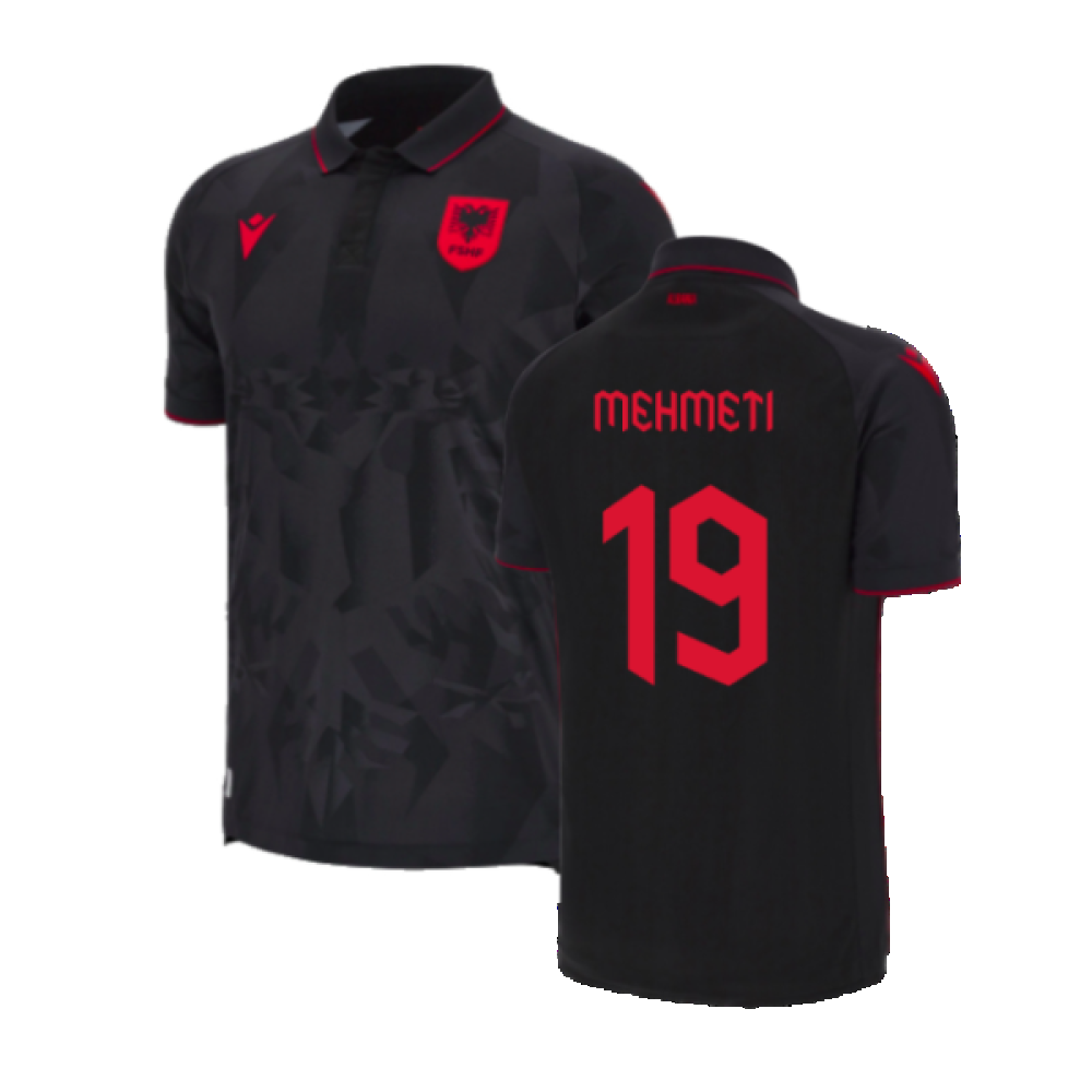 2023-2024 Albania Third Authentic Shirt (Mehmeti 19)