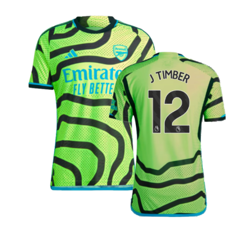 2023-2024 Arsenal Authentic Away Shirt (J Timber 12)