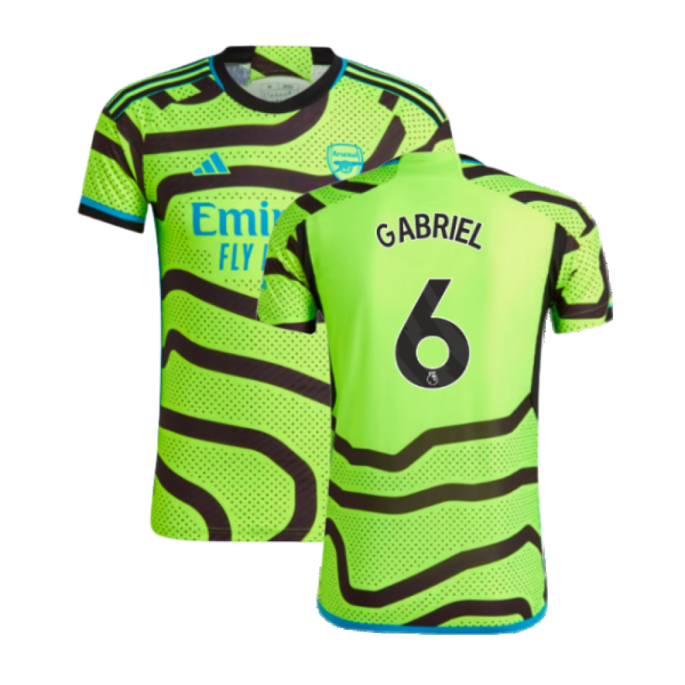 2023-2024 Arsenal Authentic Away Shirt (Ladies) (Gabriel 6)