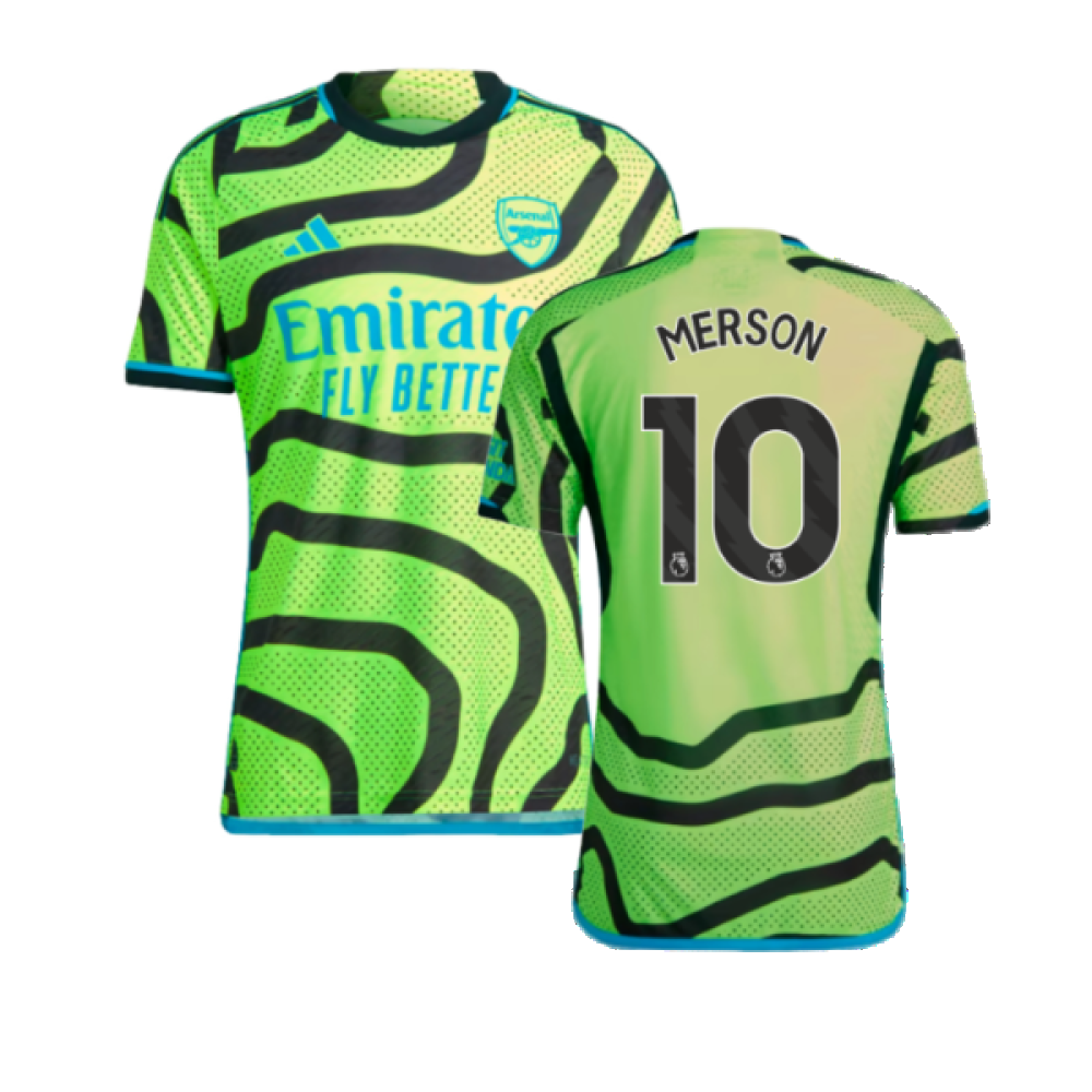 2023-2024 Arsenal Authentic Away Shirt (Merson 10)