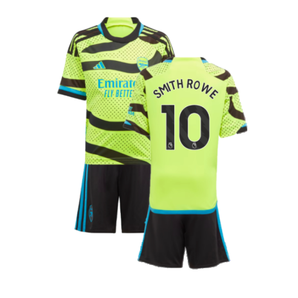 2023-2024 Arsenal Away Mini Kit (Smith Rowe 10)