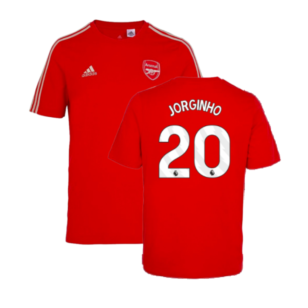 2023-2024 Arsenal DNA Tee (Red) (Jorginho 20)