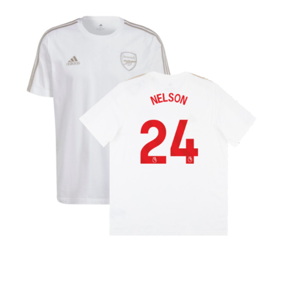 2023-2024 Arsenal DNA Tee (White) (Nelson 24)