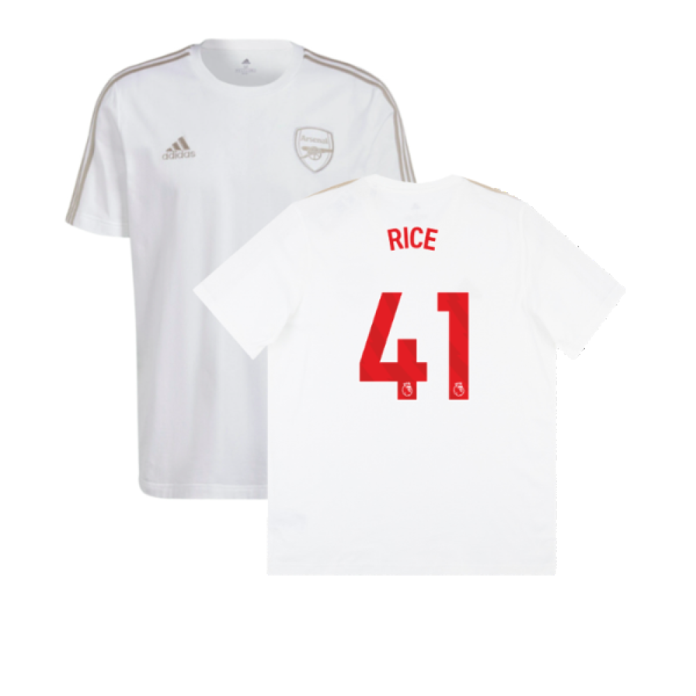 2023-2024 Arsenal DNA Tee (White) (Rice 41)